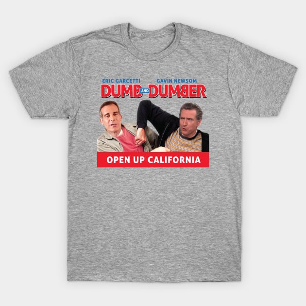 Open Up California T-Shirt by Retron